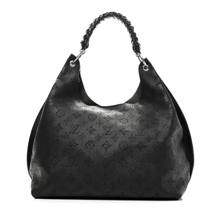 Louis Vuitton Mahina Carmel Hobo Black 1 of 9