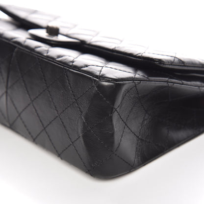 Chanel Aged Calfskin Quilted 2.55 Reissue 226 Flap Black 9 of 9