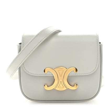 Celine Shiny Calfskin Mini Claude Light Stone 1 of 9