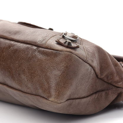 Balenciaga Agneau Classic Hardware First Olive Brown 9 of 10