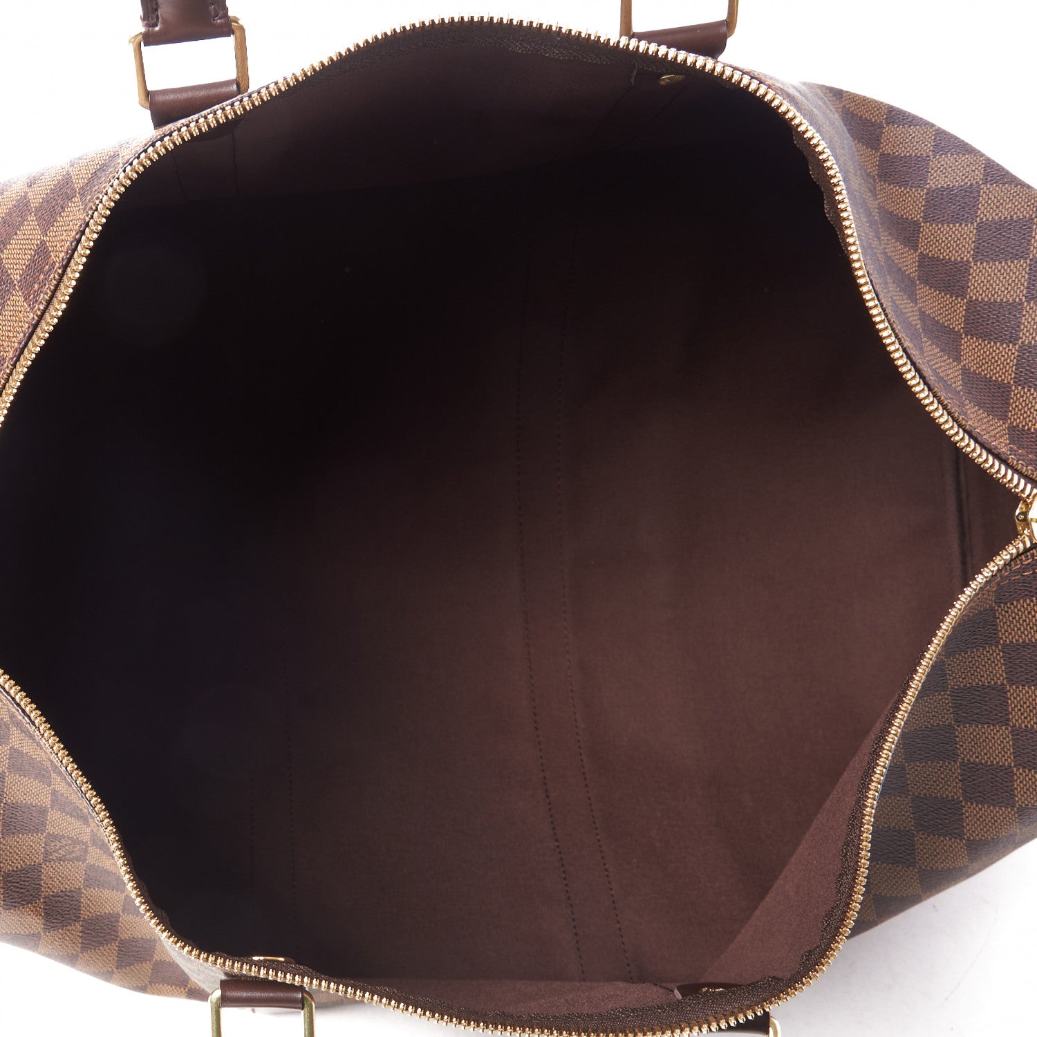 Louis Vuitton Damier Ebene Keepall 50 8 of 9