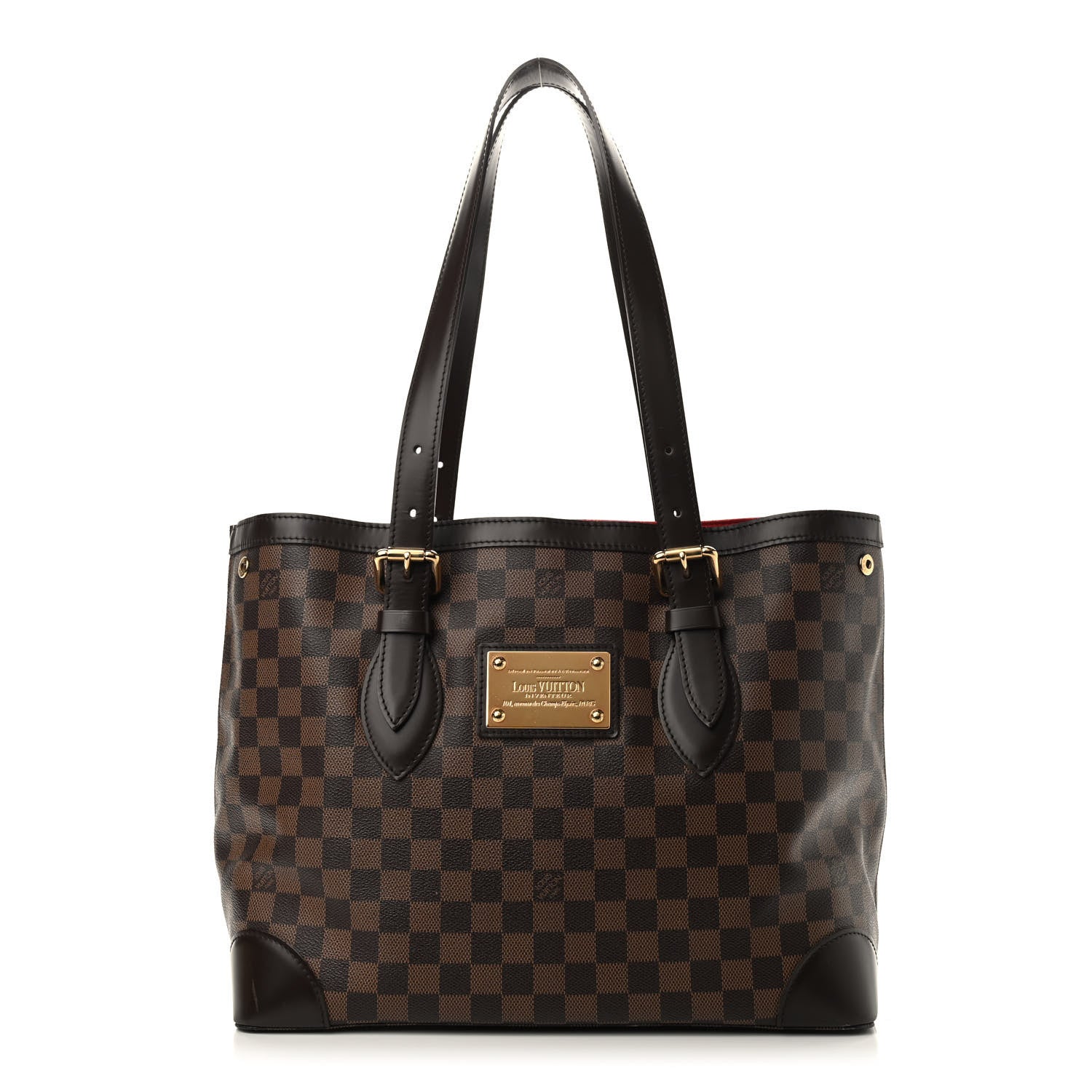 Louis Vuitton Damier Ebene Hampstead MM 1 of 10