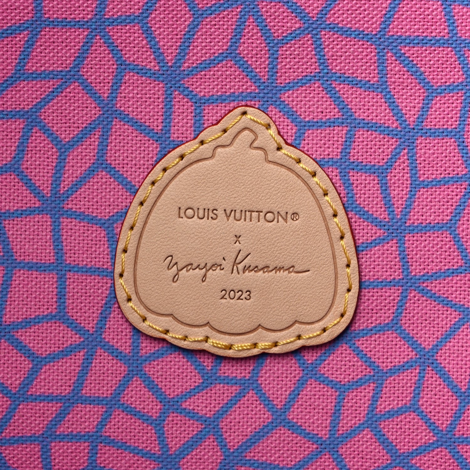 Louis Vuitton LV X YK Monogram Kusama Pumpkin Neverfull MM 8 of 11