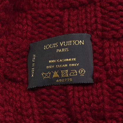 Louis Vuitton Cashmere Damier Helsinki Scarf 5 of 5