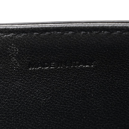 Celine Canvas Calfskin Triomphe Embroidered Medium Triomphe Bag Black 9 of 18