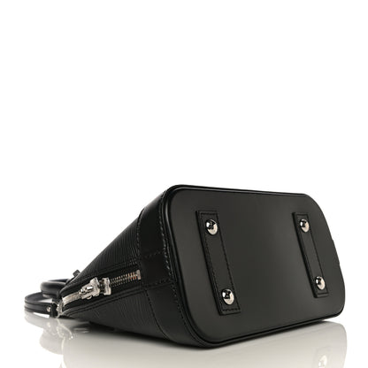Louis Vuitton Epi Alma BB Black 4 of 11