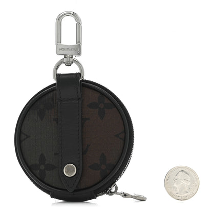 Louis Vuitton Nylon Monogram Camouflage Round Coin Purse Kaki 2 of 4