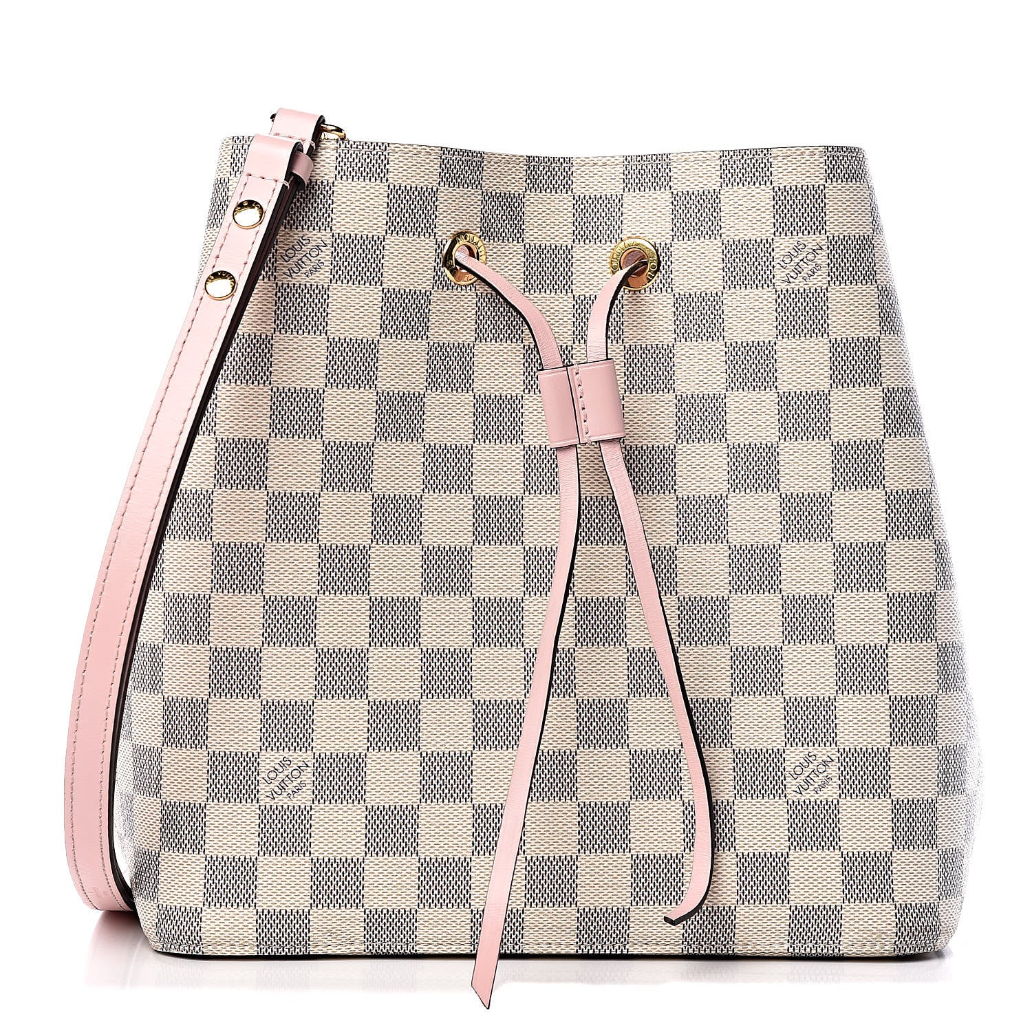 Louis Vuitton Damier Azur Neonoe MM Eau De Rose 1 of 8