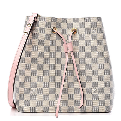 Louis Vuitton Damier Azur Neonoe MM Eau De Rose 1 of 8