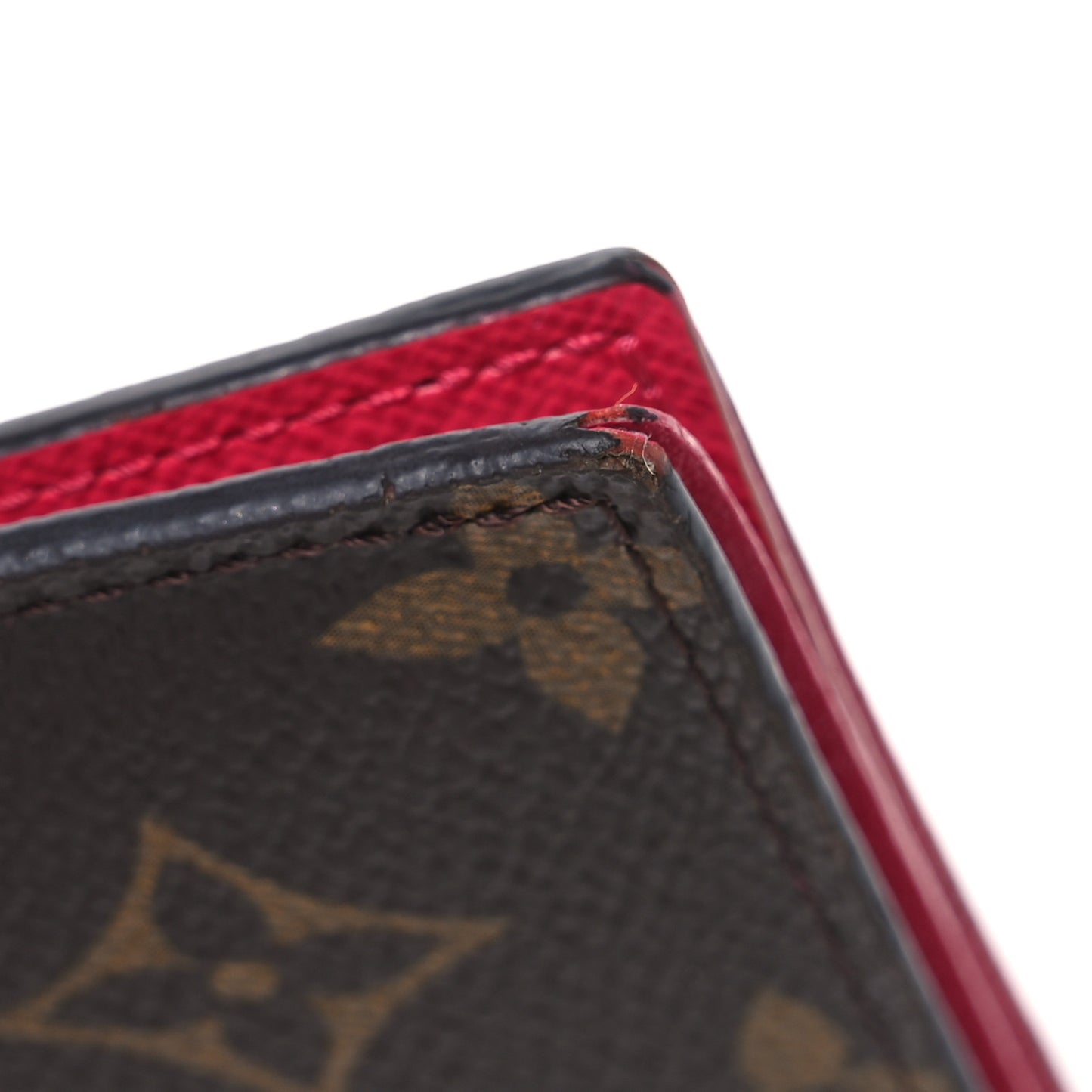 Monogram My LV Heritage Passport Cover Orange Fuchsia
