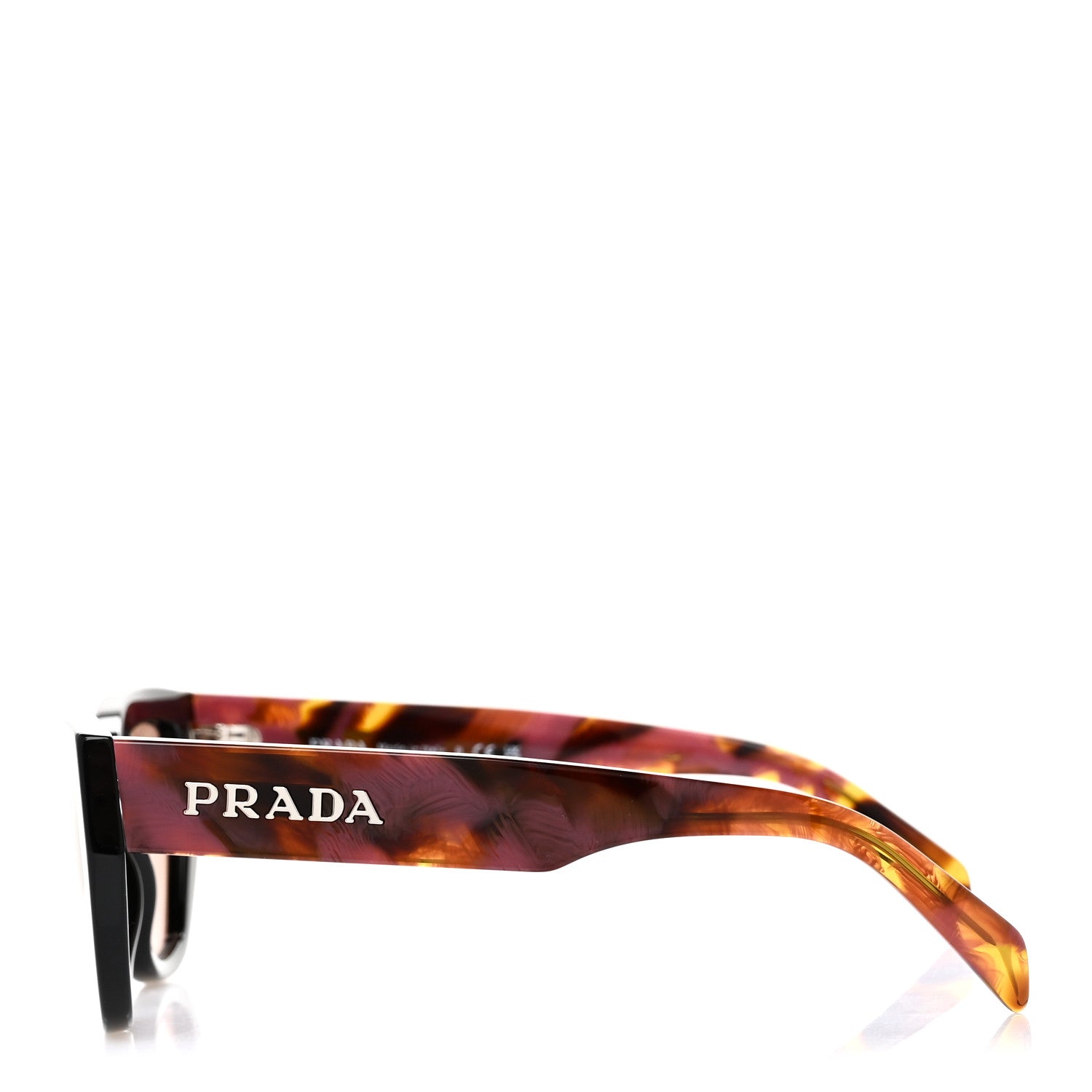 Prada Acetate Sunglasses SPR A09 Tortoise Purple 3 of 7