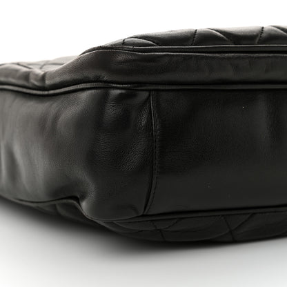 Chanel Lambskin Quilted CC Shoulder Bag Black 9 of 11