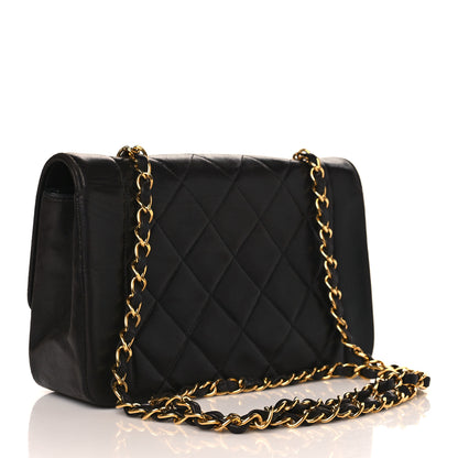 Chanel Lambskin Quilted Small Single Flap Black 3 of 12