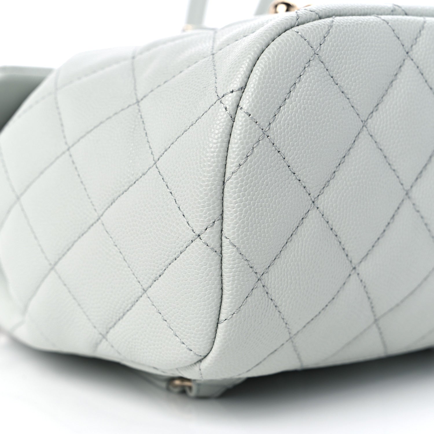 Chanel Caviar Quilted Mini Urban Spirit Backpack Light Blue 7 of 9