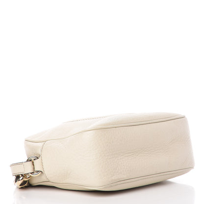 Gucci Pebbled Calfskin Small Soho Disco Bag Off White 4 of 15