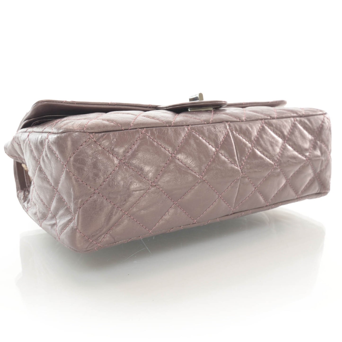 Calfskin 2.55 Reissue 227 Flap Rose Fonce