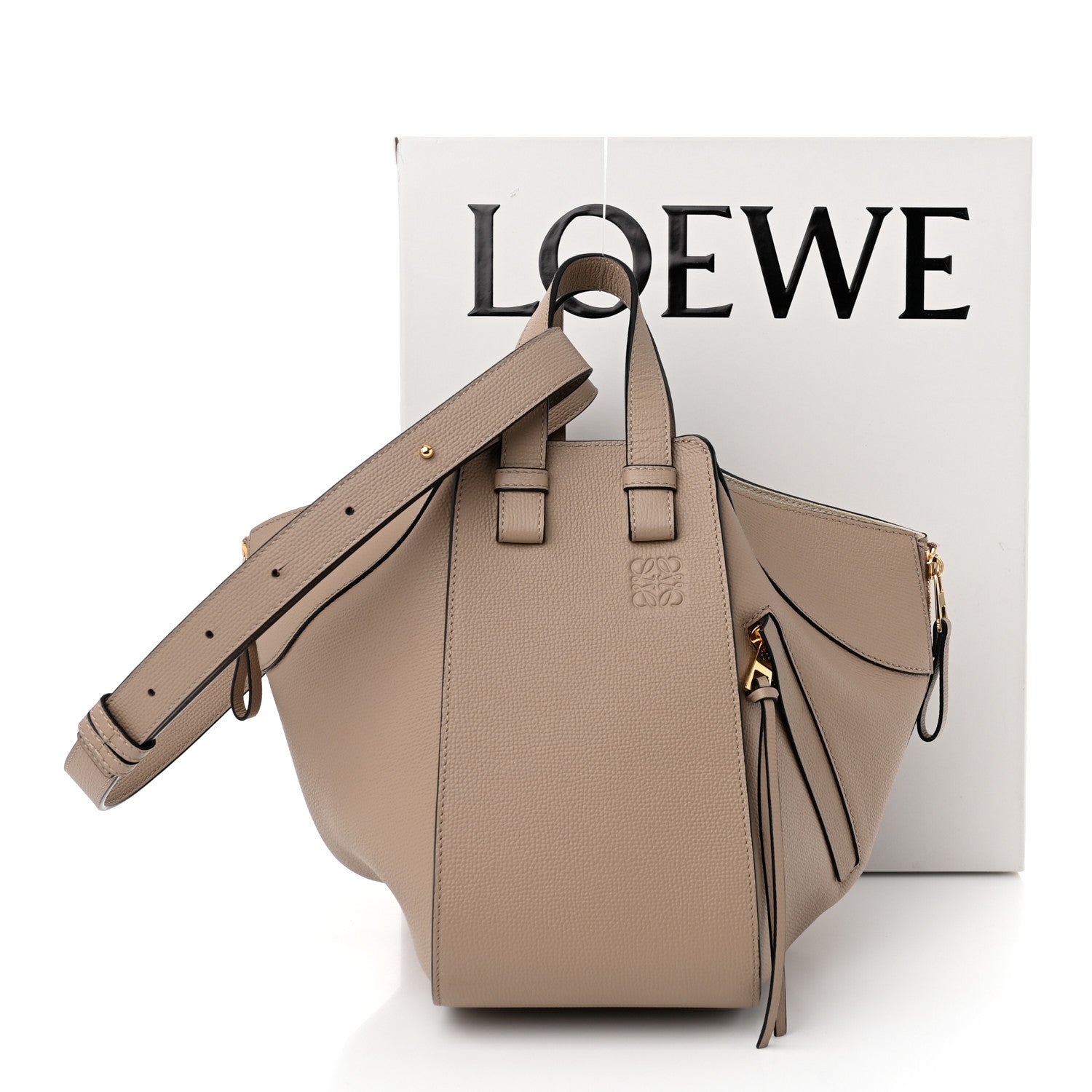 Loewe Calfskin Small Hammock Shoulder Bag Sand 12 of 12