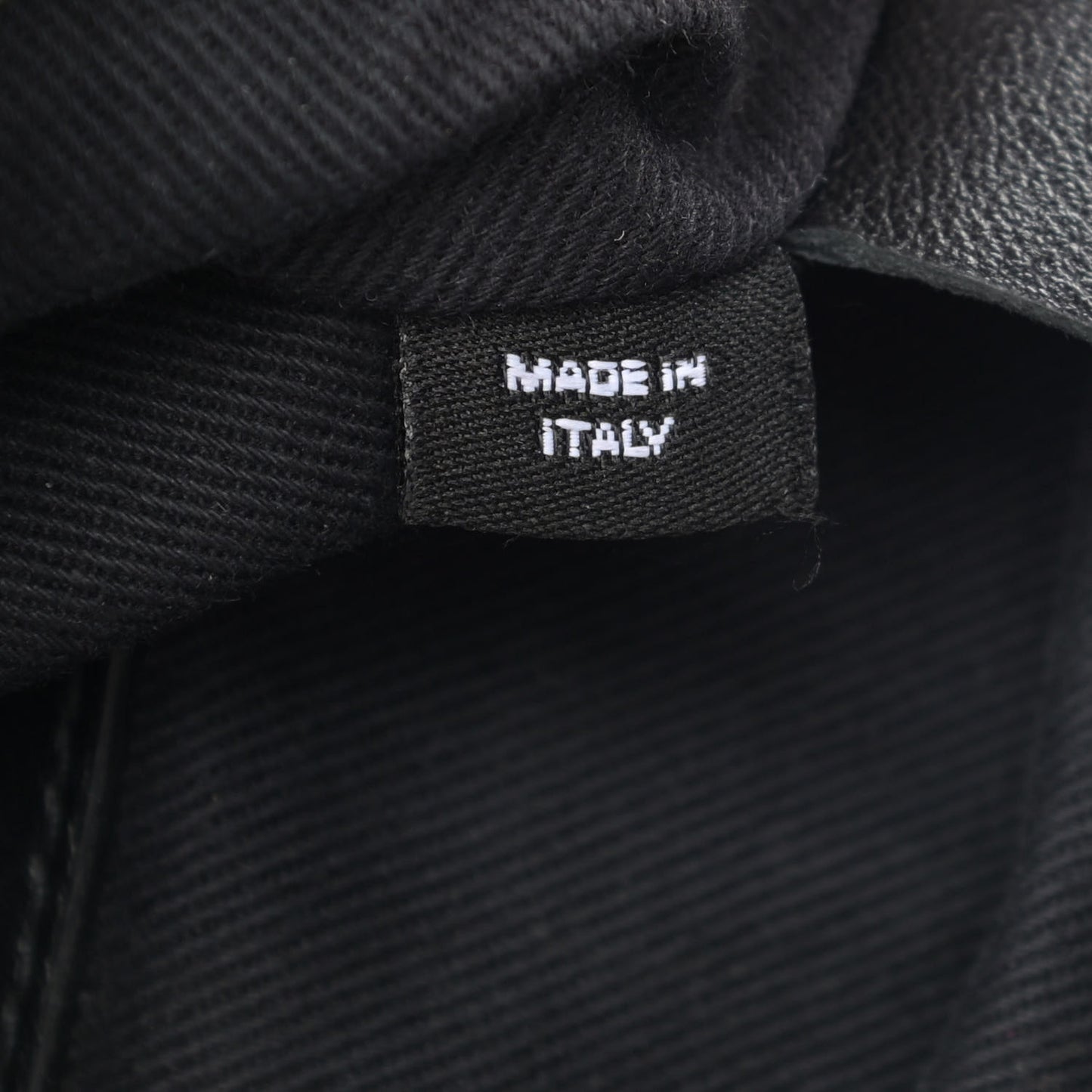 Calfskin Quilted Waist Belt Bag Black