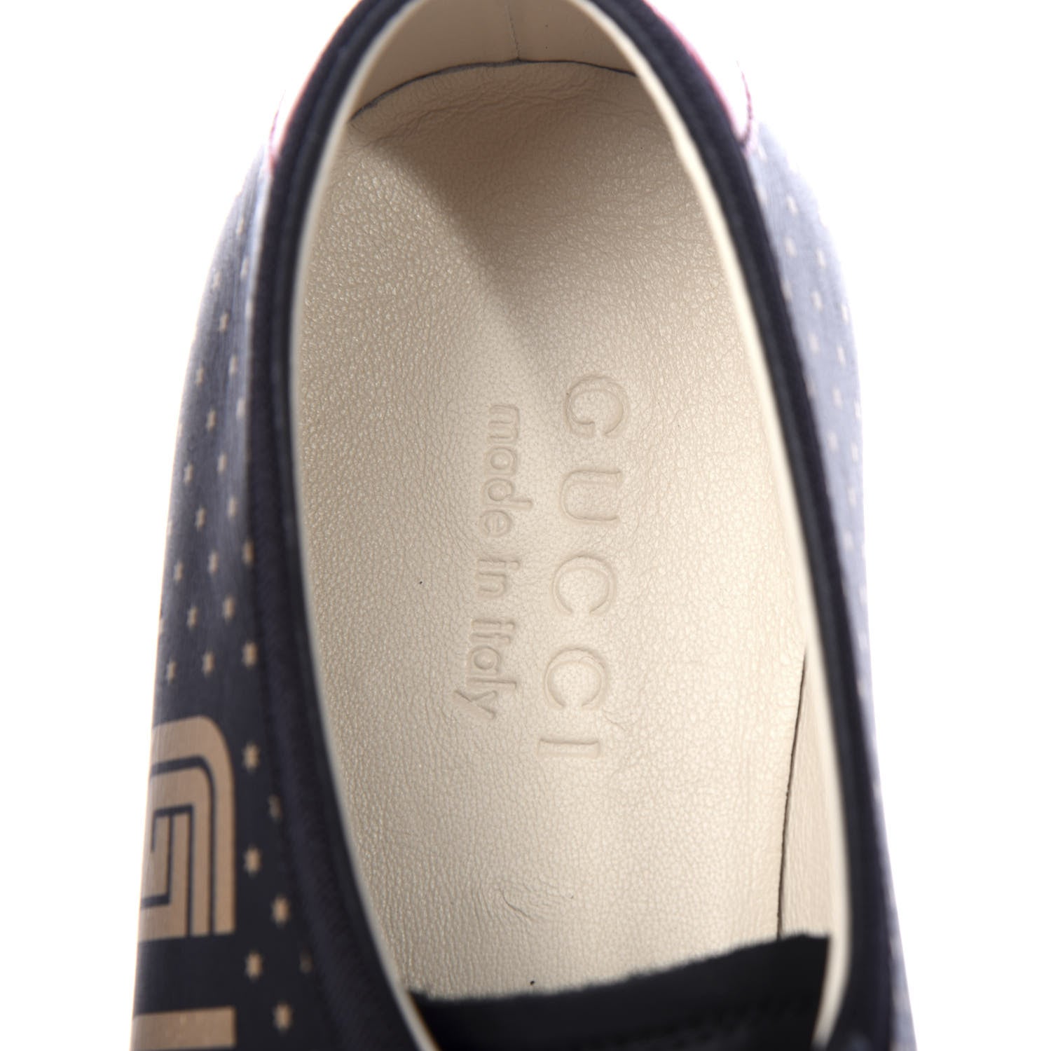 Gucci X SEGA Calfskin Guccy Mens Falacer Sneakers 6 Black 8 of 11