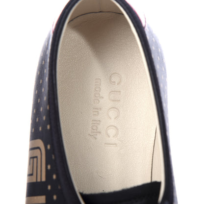 Gucci X SEGA Calfskin Guccy Mens Falacer Sneakers 6 Black 8 of 11