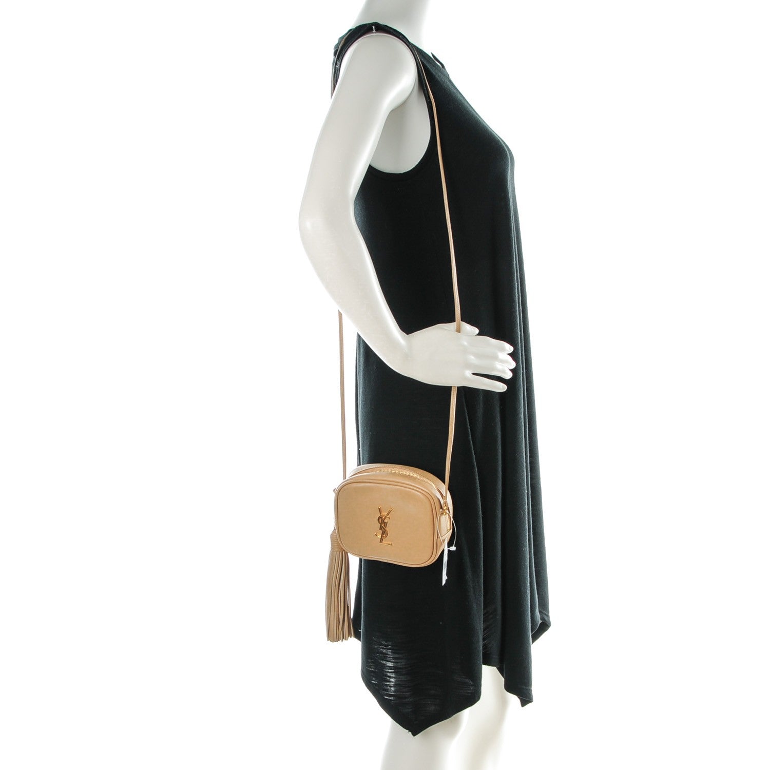 Saint Laurent Nappa Monogram Blogger Bag Deep Beige 2 of 7