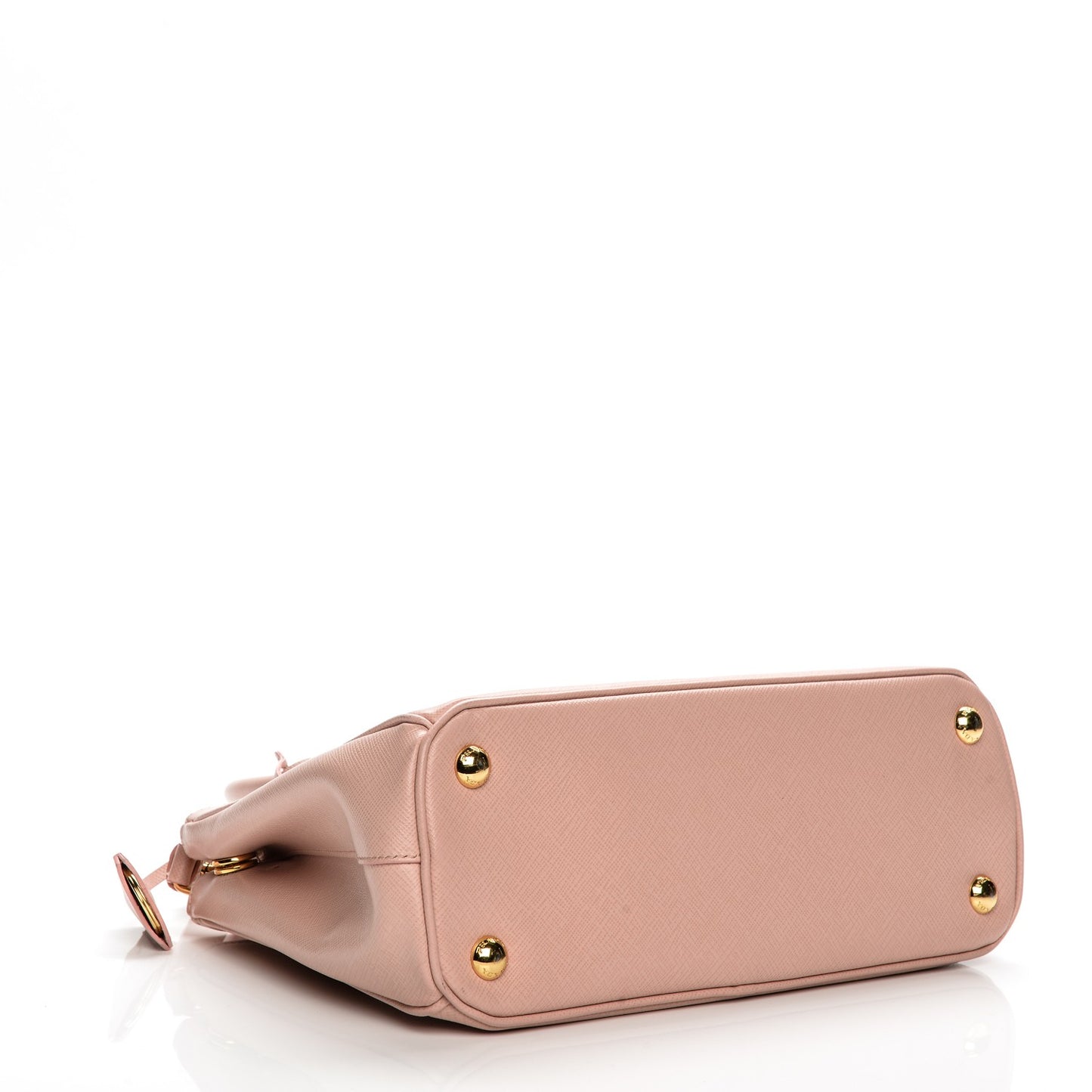 Saffiano Lux Mini Double Zip Tote Orchidea