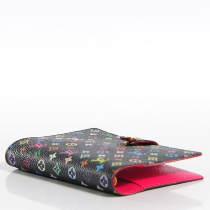 Louis Vuitton Monogram Multicolor Small Ring Agenda Cover Black Grenade 4 of 7