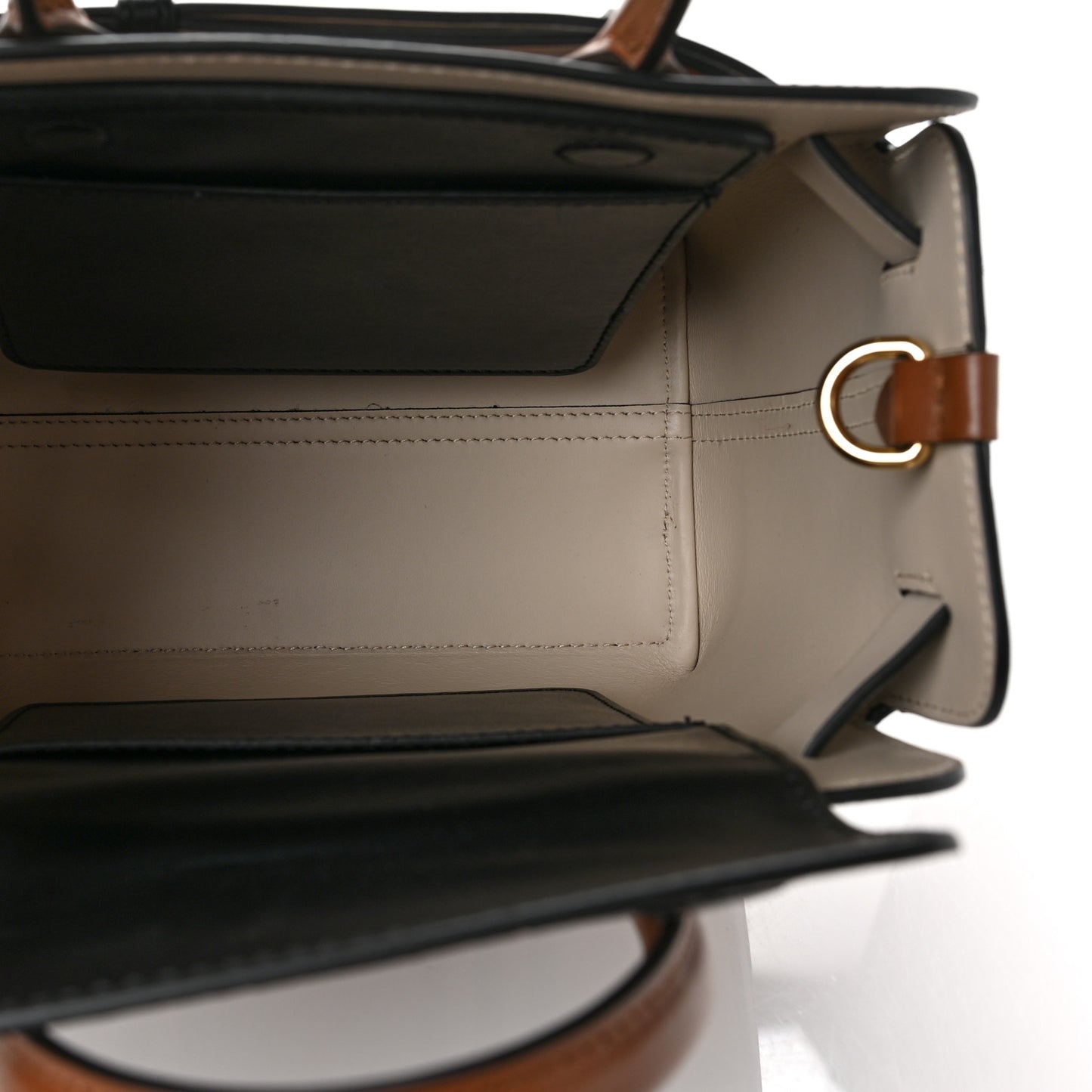 Calfskin Vintage Check Triple Stud Mini Belt Bag Archive Beige