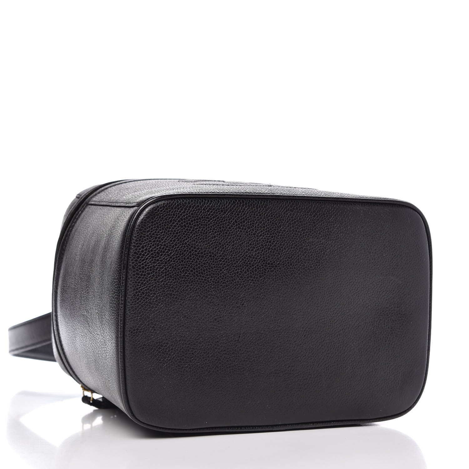 Chanel Caviar CC Vanity Train Case Black 4 of 10
