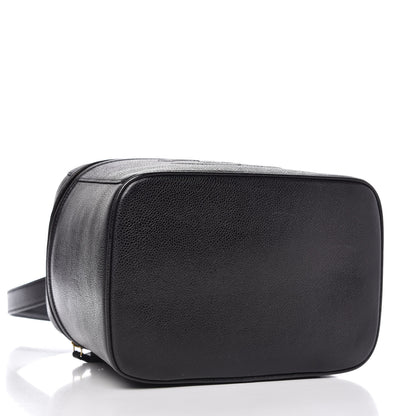 Chanel Caviar CC Vanity Train Case Black 4 of 10