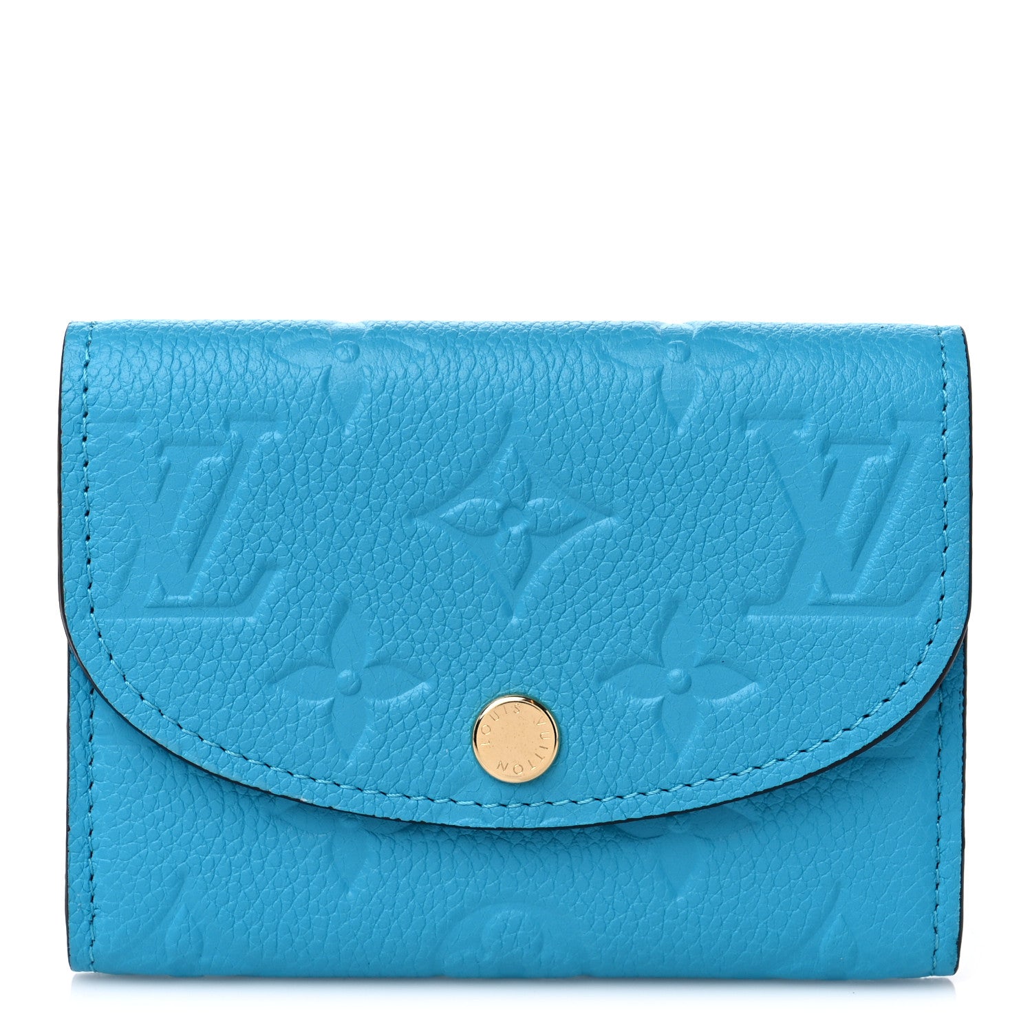 Louis Vuitton Empreinte Rosalie Coin Purse Turquoise 1 of 7