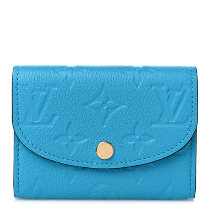 Louis Vuitton Empreinte Rosalie Coin Purse Turquoise 1 of 7