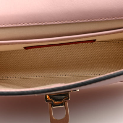 Valentino Garavani Vitello Medium Rockstud Flip Lock Crossbody Bag Rose Quartz 5 of 9