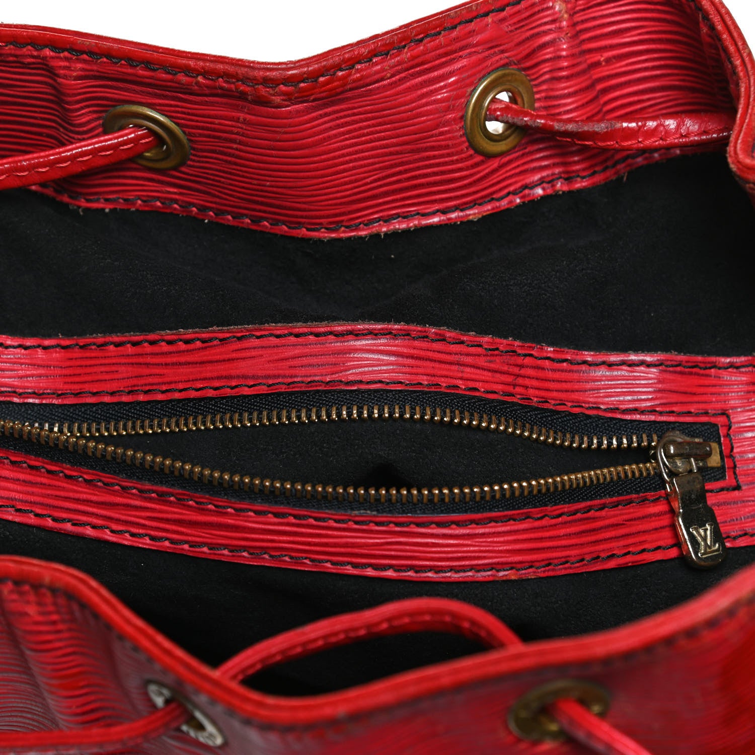 Louis Vuitton Epi Noe Castillan Red 17 of 17