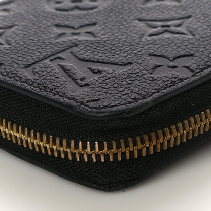 Louis Vuitton Empreinte Zippy Wallet Black 10 of 16