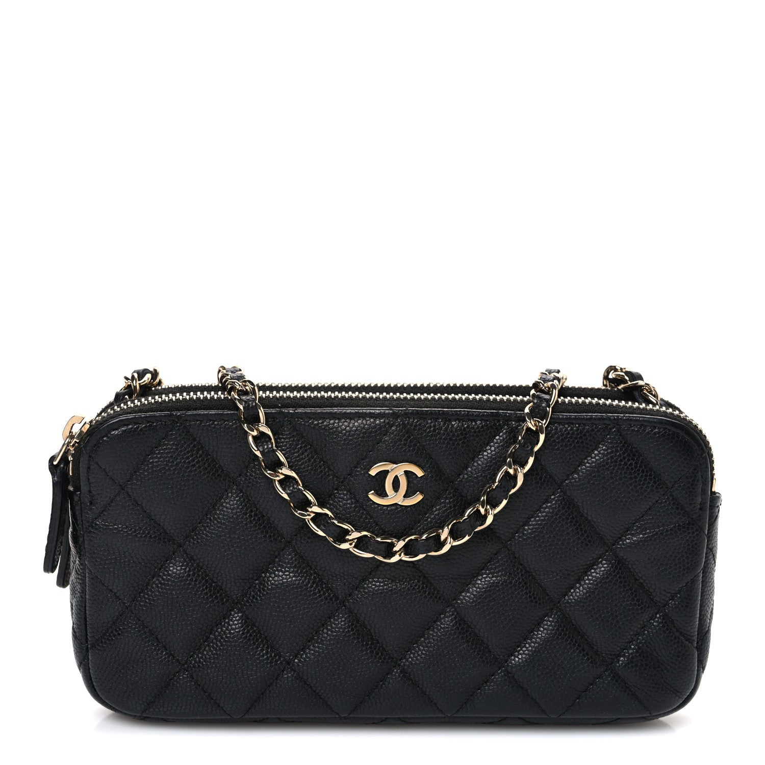 Chanel Caviar Quilted Small Clutch With Chain Black 1 of 11
