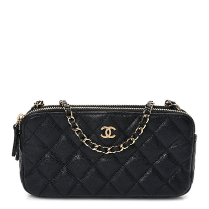 Chanel Caviar Quilted Small Clutch With Chain Black 1 of 11
