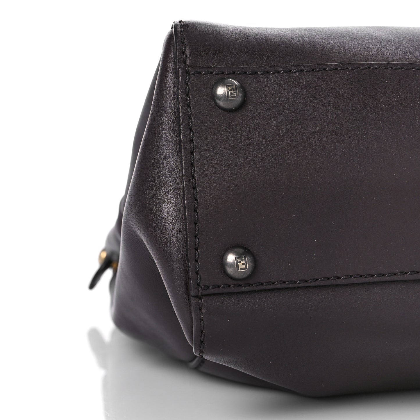 Vitello Suede Medium Peekaboo Iconic Satchel Ametista