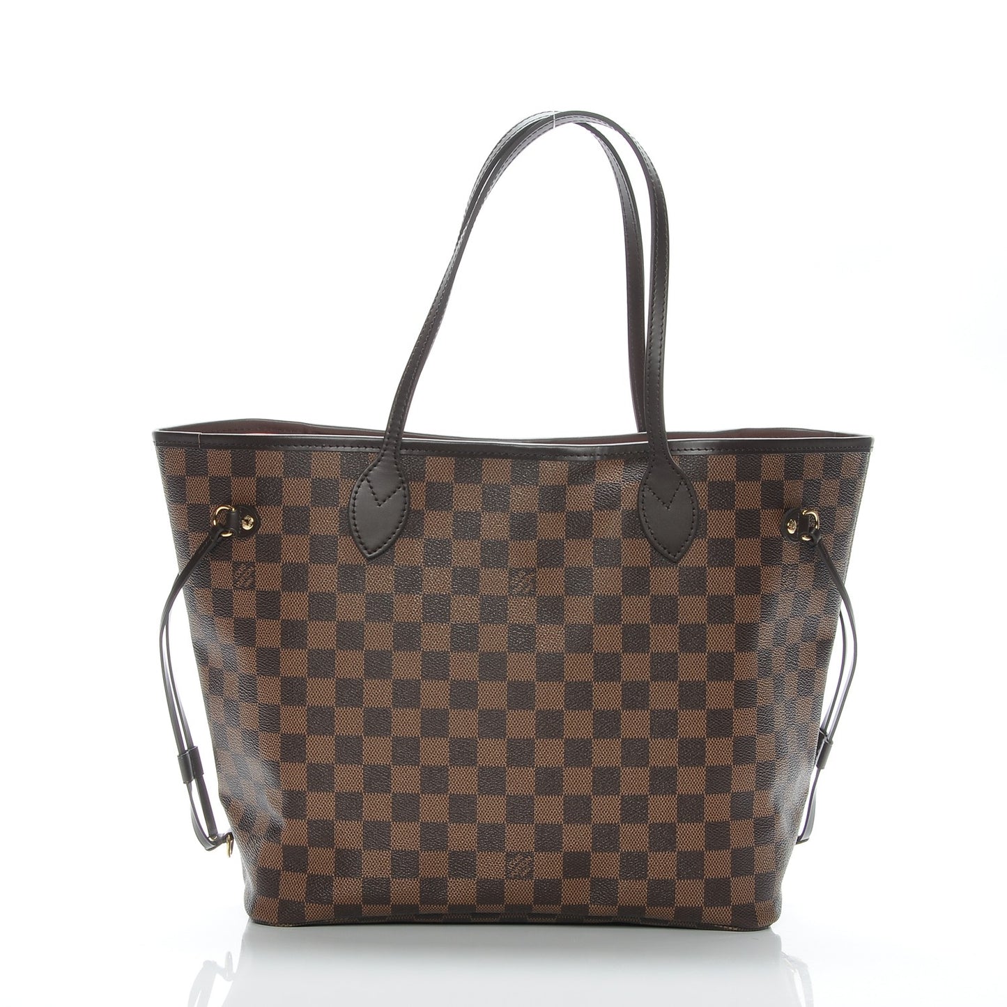 Damier Ebene Neo Neverfull MM Rose Ballerine