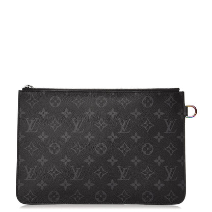 Louis Vuitton Monogram Eclipse Fragment Cabas Light Pochette 1 of 6
