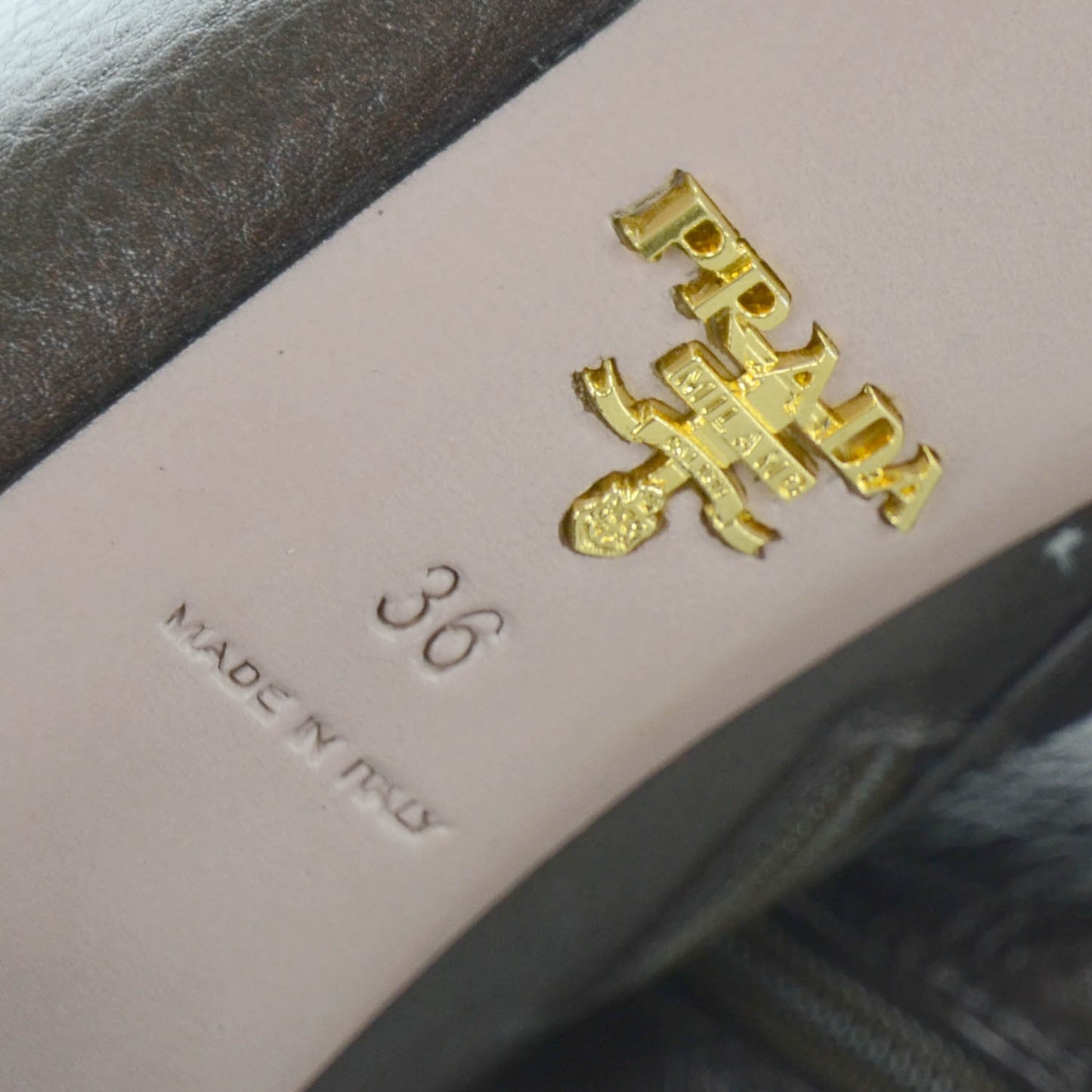 Calfskin Tall Boots 36 Cacao