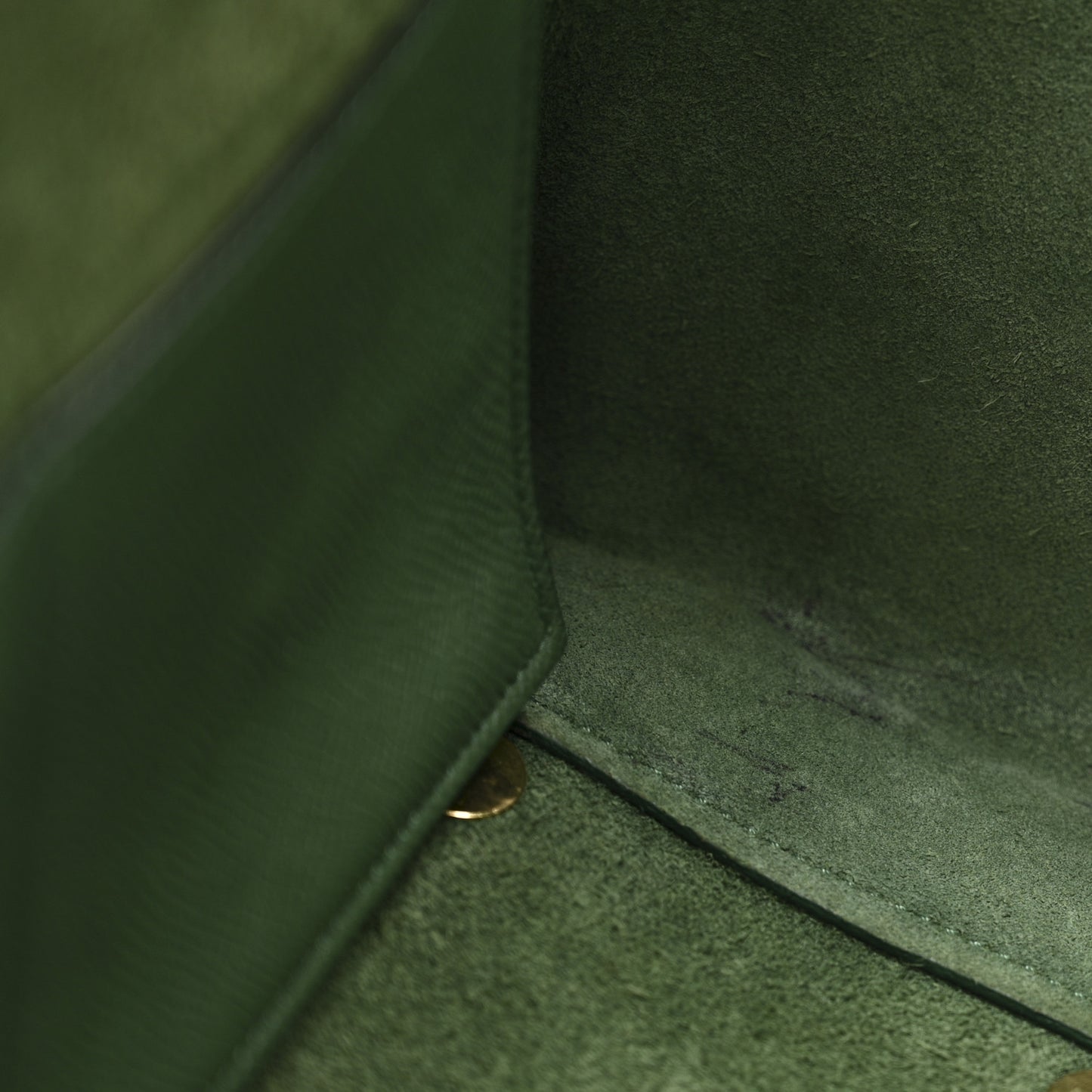 Grained Calfskin Mini Belt Bag Mint