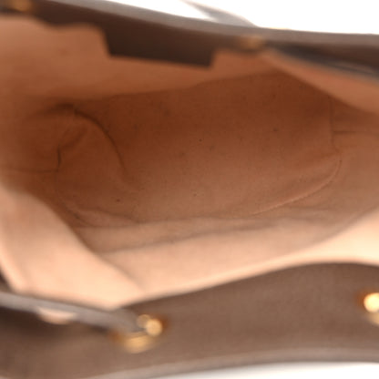 Gucci GG Supreme Monogram Web Mini Ophidia Bucket Bag Brown Brown 5 of 10