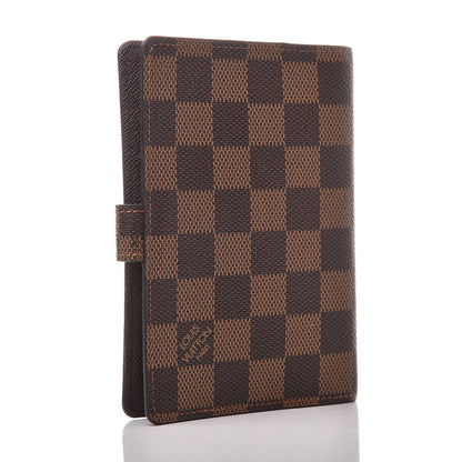 Louis Vuitton Damier Ebene Small Ring Agenda Cover 3 of 8