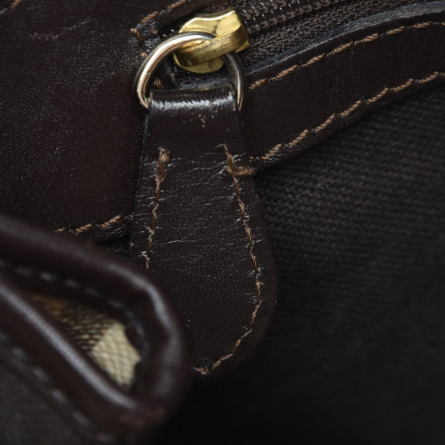 Haymarket Check Eden Tote Chocolate