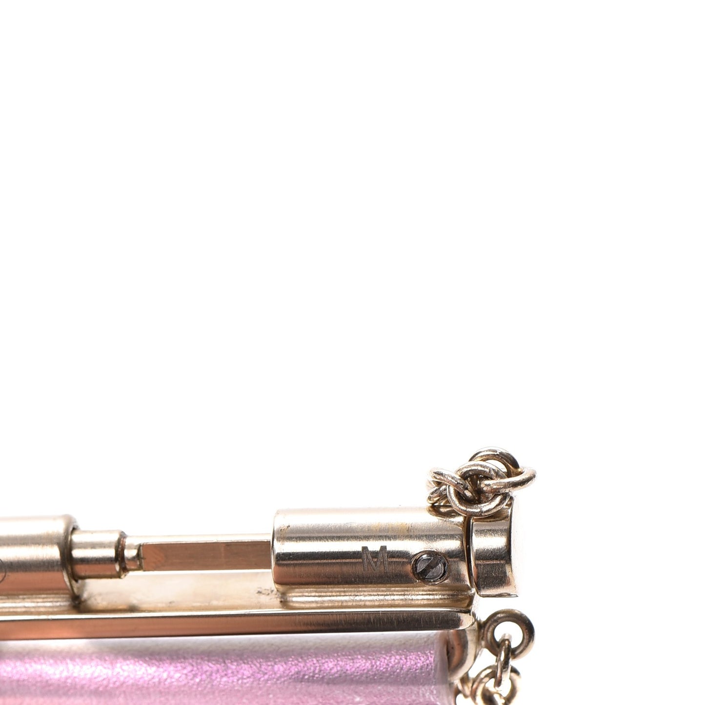 Calfskin CC Wide Cuff M Lilac