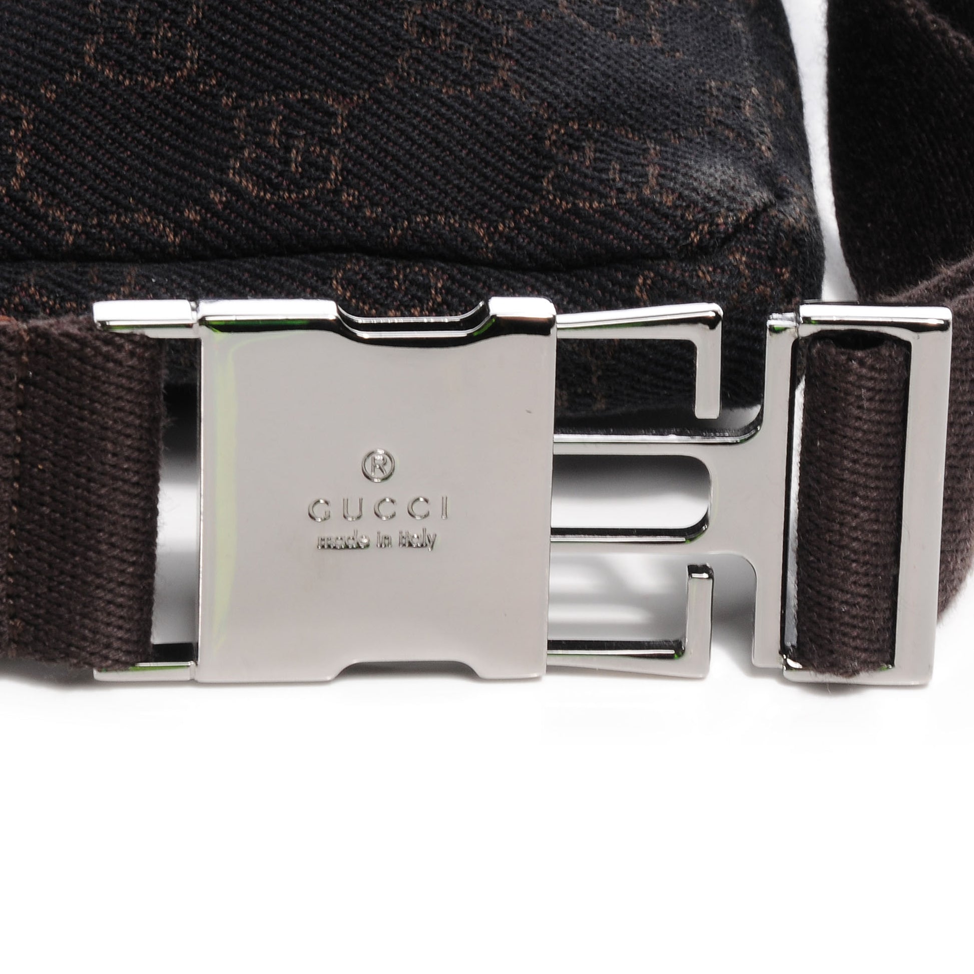 Gucci Monogram Belt Bag Black 6 of 8