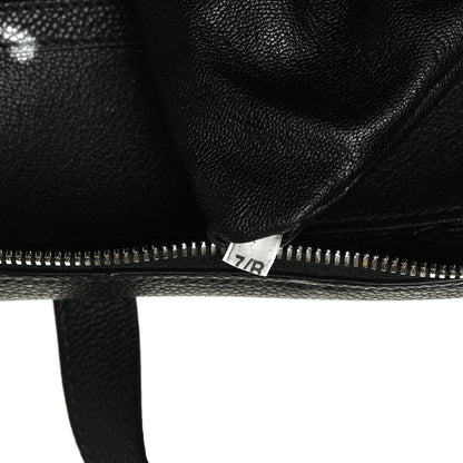 Prada Vitello Daino Briefcase Backpack Black 6 of 13
