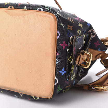 Louis Vuitton Monogram Multicolor Petit Noe Black 7 of 10