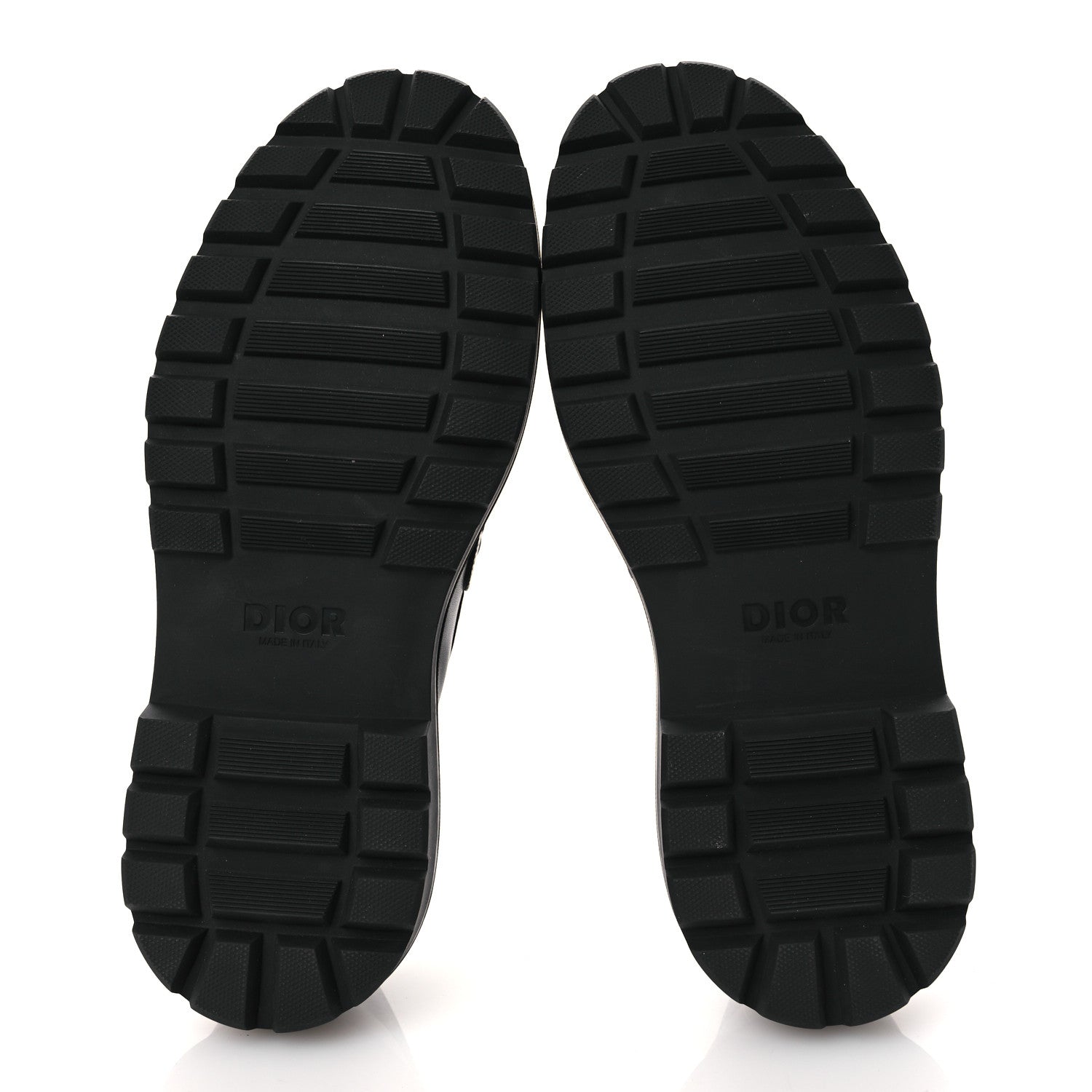 Christian Dior Calfskin CD Diamond Loafers 42 Black 7 of 11